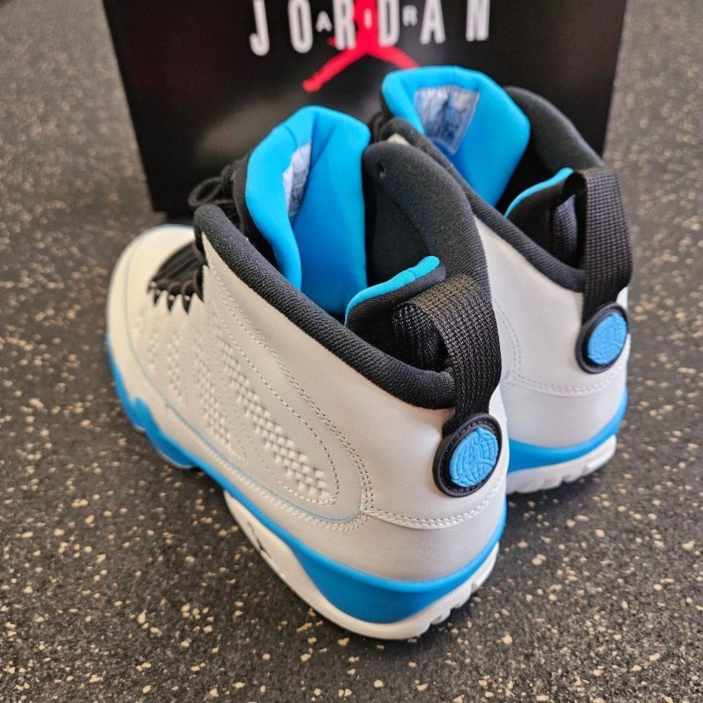 Air Jordan 9 Retro Powder Blue 2024 FQ8992-101 Mens Size 12 - Picture 5 of 7